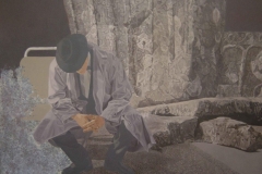 Departure 2, 160x140cm, oil on canvas, 1994